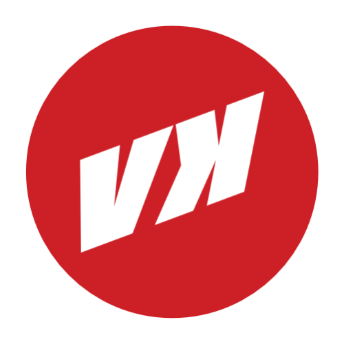 Vk logo bw
